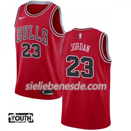 Kinder NBA Chicago Bulls Trikot Michael Jordan 23 Nike 2017-18 Rot Swingman